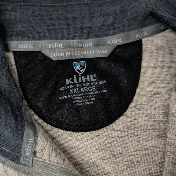 Kuhl‎ Women's Beige Pullover Lightweight Quarter Zip Alloy Outdoor Sz 2XL - Picture 5 of 8